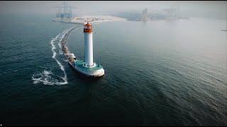 Воронцовский маяк Одесса 2016 Lighthouse Odessa с высоты птичьего полета bird's eye