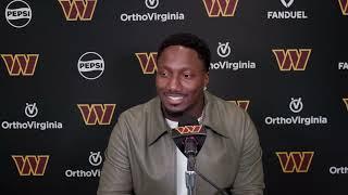 WR Deebo Samuel Sr. Speaks to the Media After Trade to Washington Commanders | NFL Free Agency