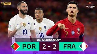 PORTUGAL VS FRANCE: A MUST-WATCH SHOWDOWN!  RONALDO AND MBAPPE GO HEAD-TO-HEAD IN EURO 2020!"