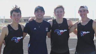 Midland Christian runner breaks school record