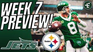 New York Jets vs Pittsburgh Steelers PREVIEW! | Week 7 2024