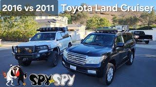 2011 Land Cruiser vs 2016