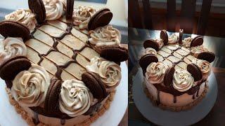 Chocolate Coffee Mocha Cake Recipe (With Whipped Cream Frosting)
