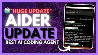 Aider UPDATE: The BEST AI Coding Agent BEATS v0, Cursor, Bolt.New, & Cline!