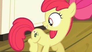 Apple Bloom - I can't believe it! I got my cutie mark! I got my cutie mark! I got my cutie mark!