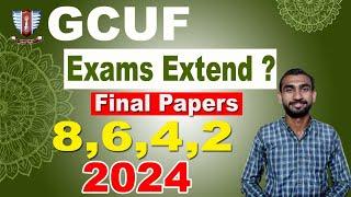 Final Papers Date Extend Chances GCUF Affiliated Colleges 2024