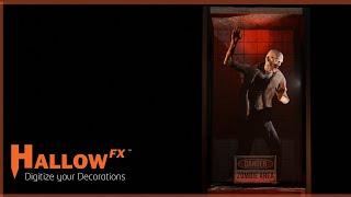 Zombie in Glass Box Trailer - A Halloween Projection by HallowFX