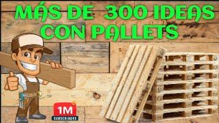 +300 Ideas de Madera Palets/Ideas de Carpinteria/GENERA INGRESOS▶️