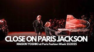 Paris Jackson desfile — Maison Yoshiki (Paris Fashion week)