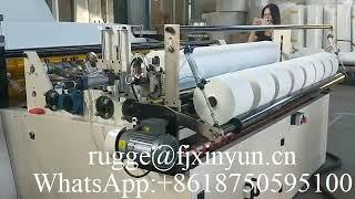 Low price maxi roll paper slitting rewinding machine