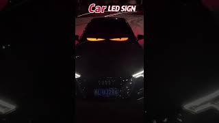 Flexible LED Sign Customize LED Display Smart Programmable LED Screen Car Panel led matrix panel