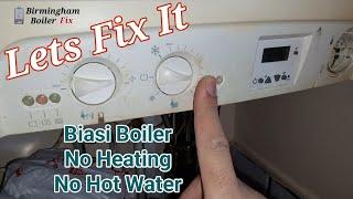 Biasi boiler repair wont ignite there is spark in Birmingham UK diagnosis and repair Domestic