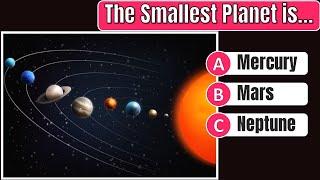 Guess The Planet | Solar System Quiz | General Knowledge Quiz