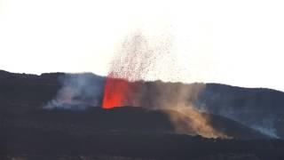 Éruption piton de la fournaise - février 2017