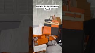 Hermes Paris Unboxing Part 2 - #hermesparis #hermes #fashion