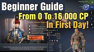 Black Desert Mobile Beginner Guide: From 0 To 16K CP in 1 Day - Season Character