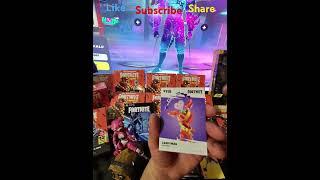 Summit Striker fortnite Panini series 3 mega box pull ! Epic Games POV commentary skins V-bucks XRP!