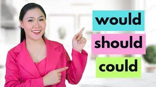 Would, Should, Could | Easy Grammar Lesson | Aubrey Bermudez