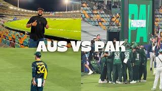 AUS vs PAK t20 CRICKET MATCH AT GABBA, BRISBANE |