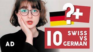 10 SWISS VS GERMAN DIFFERENCES [ENG CC]