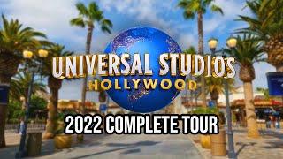 Universal Studios Hollywood - Full Walkthrough 2022 with Ride POVs