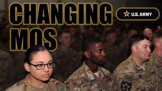 Ways to CHANGE your MOS | From Recruitment and while SERVING | Active and Reserve.