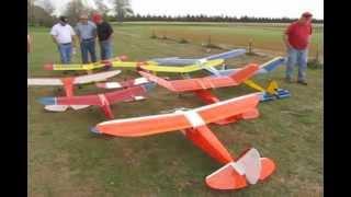 Old Timers RC Airplane Fun Fly - 9 Oct 10