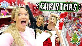 Girls Christmas Shopping at Target! Vlogmas Day 3!!