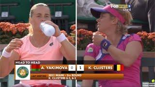 Kim Clijsters vs Anastasiya Yakimova - 2011 Roland Garros 1R - Highlights