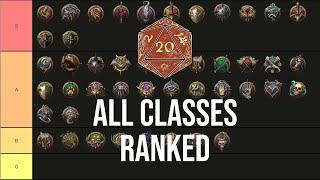 BG3 Class Tier List