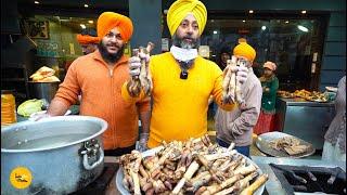 Huge Making of Kharode/Mutton Paya Gravy In Amritsar Rs. 400/- Only l Amritsar Street Food