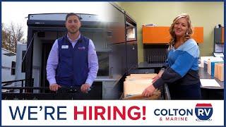 Join Our Team at Colton RV & Marine!