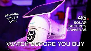 4G Solar Security Cameras - WATCH BEFORE YOU BUY | Rouom S1 4G security camera review