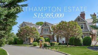 Prestigious $15,995,000 Southampton Estate