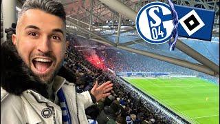 HSV SIEG vor über 60 000 auf SCHALKE! Schalke 04 vs Hamburger SV Stadionvlog