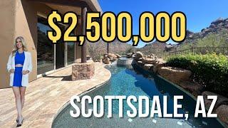 INSIDE a $2.5M Luxury Arizona Golf Home | Scottsdale Real Estate