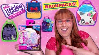 Unboxing Real Littles Disney Backpacks! Moana, Disney Villains & Princesses, Snow White, Encanto!  