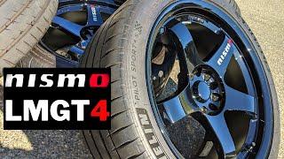 NISMO LMGT4  wheels Unboxing Omari Factory Japan Rays Nissan Skyline wheel fitment offset