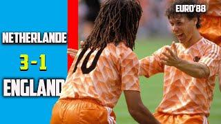 England vs Netherlands 1 - 3 Euro 88 HD