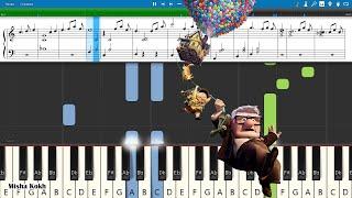 The Ellie Badge from Up [Piano Tutorial | Sheets | MIDI] Synthesia