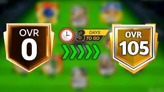 Can You Reach 105 OVR From Zero In 7 Days? | New F2P Account | FC Mobile 24