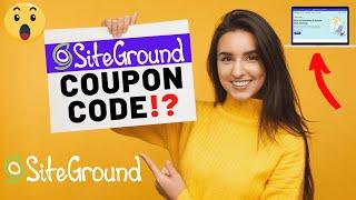 SiteGround Coupon Code (80% OFF!)  | SiteGround Discount & Promo! 