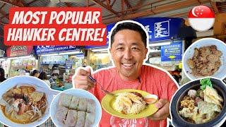 BEST EATS AT MAXWELL FOOD CENTRE IN SINGAPORE  Michelin Chicken & Rice and more!