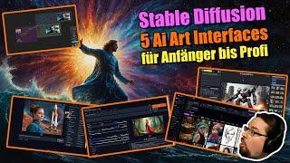 Stable Diffusion | 5 Ai Art Interfaces für Anfänger bis Profi