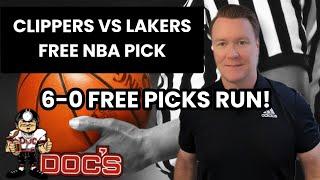 NBA Picks - Clippers vs Lakers Prediction, 1/24/2023 Best Bets, Odds & Betting Tips | Docs Sports