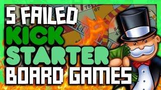 5 FAILED Kickstarter Board Games - SGR