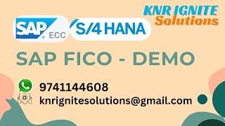 SAP S/4HANA FICO Demo
