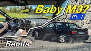 BMW E36 "330i" POV Drive: Baby M3? | Pure Intake & Exhaust Sound | 4K | PART 1