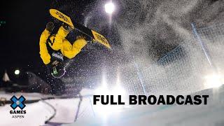 Wendy’s Snowboard Knuckle Huck: FULL BROADCAST | X Games Aspen 2020