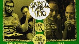 Onkel Oktomusch & Die Zwetschke VS Falk & Khacoby ⎪ Rap Battle @ NRWeekend ⎪ DLTLLY